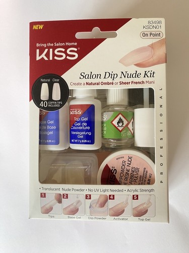 Kiss salon dip nude - salon, kit