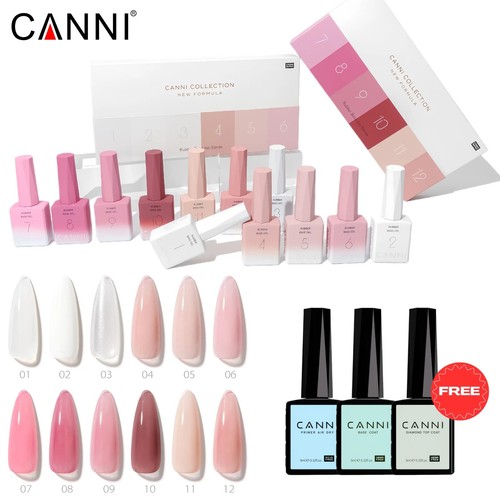 Canni gel base gomma - 9ml, 12