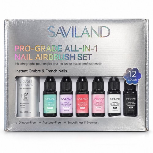 Set smalto gel aerografo