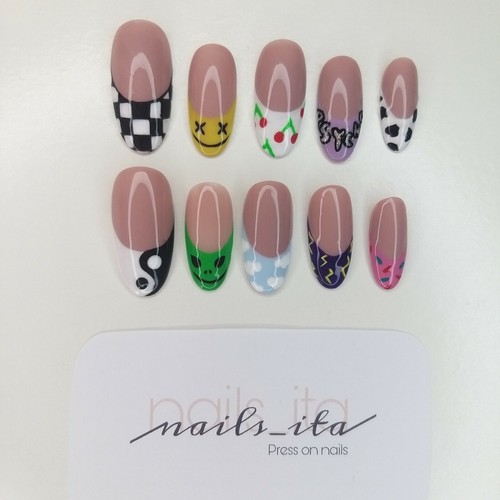 Press nails custom unghie - on,