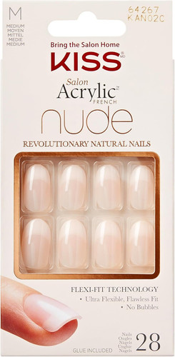 Acrylic french nude - acrylic,